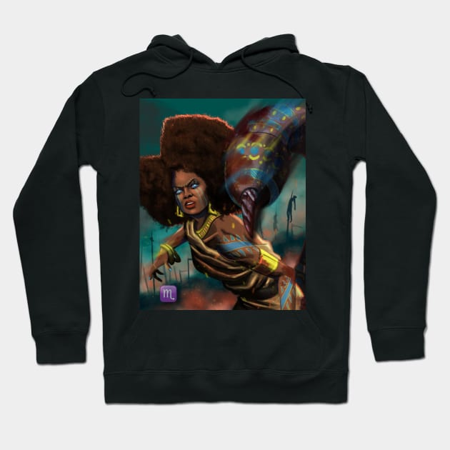 Scorpio Hoodie by TreTre_Art